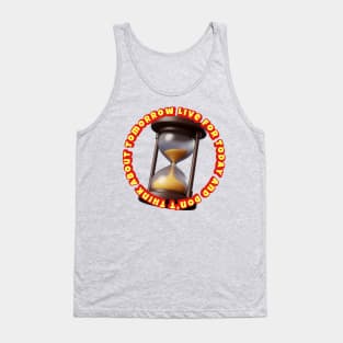 Glass hourglass Tank Top